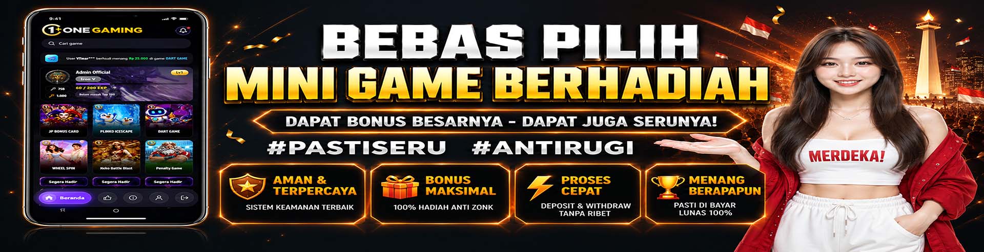one gaming bonus